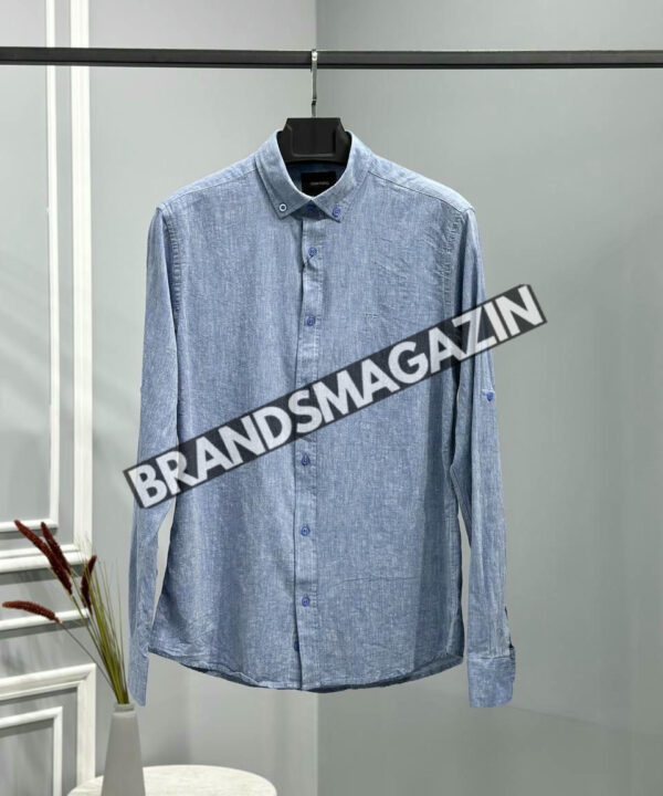 Льняная рубашка Tom Ford BM72075077 Льняная рубашка Tom Ford BM72075077