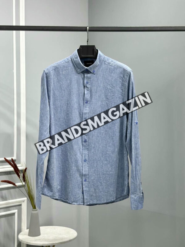 Льняная рубашка Tom Ford BM72075077