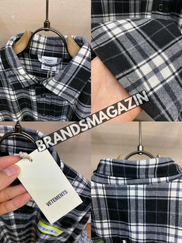 Рубашка Vetements BM69115077 8