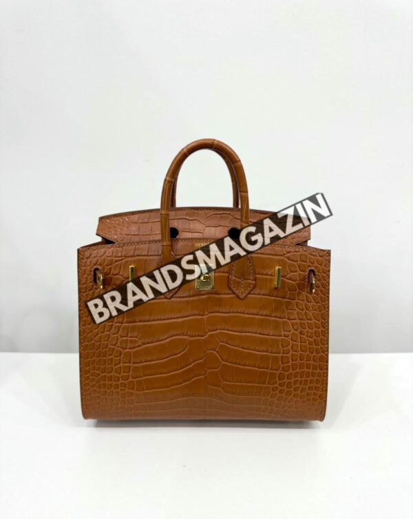 Сумка Hermes из кожи крокодила 20 см BM46622511077 2