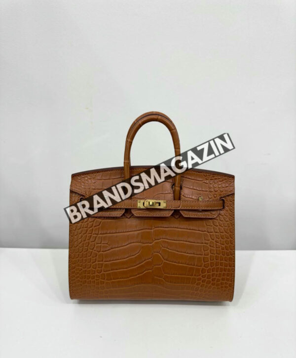 Сумка Hermes из кожи крокодила 20 см BM46622511077