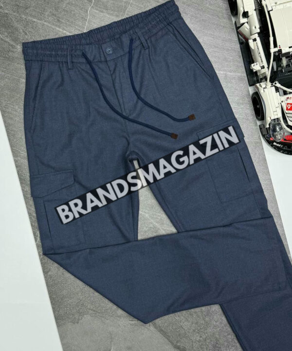 Брюки-карго Brunello Cucinelli BM47559883977 Брюки-карго Brunello Cucinelli BM47559883977