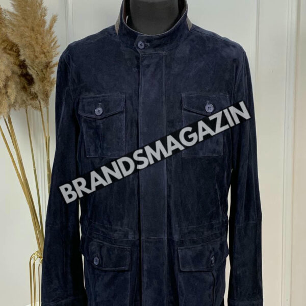 Замшевая куртка Brunello Cucinelli BM46193584977