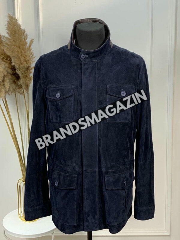 Замшевая куртка Brunello Cucinelli BM46193584977