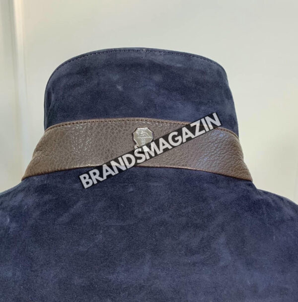 Замшевая куртка Brunello Cucinelli BM46193584977 4