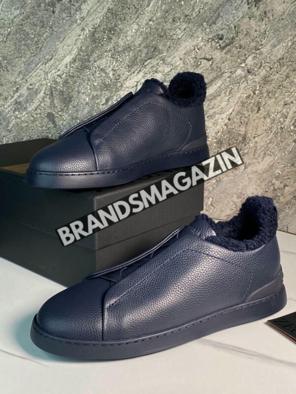 Слипоны Zegna BM46073240977 4