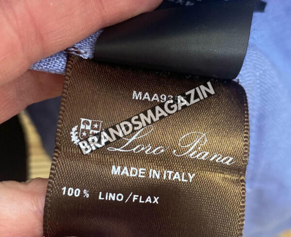 Льняная рубашка Loro Piana BM71722777 3