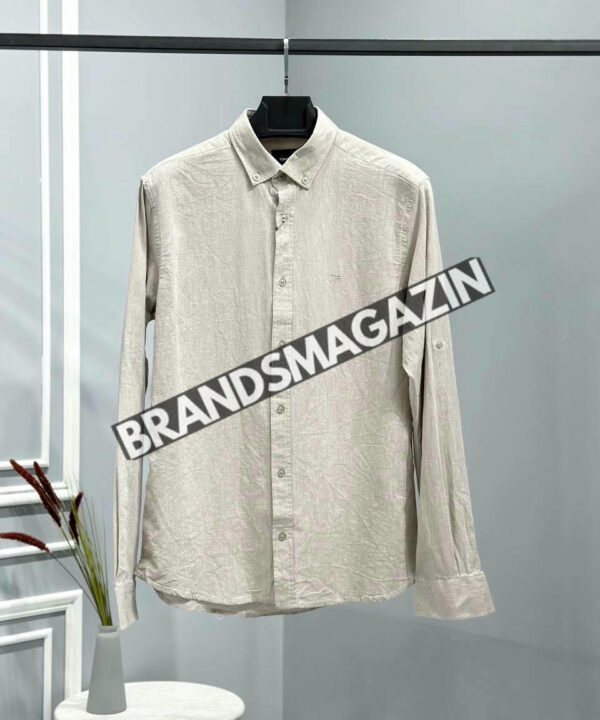 Льняная рубашка Tom Ford BM72075177 Льняная рубашка Tom Ford BM72075177