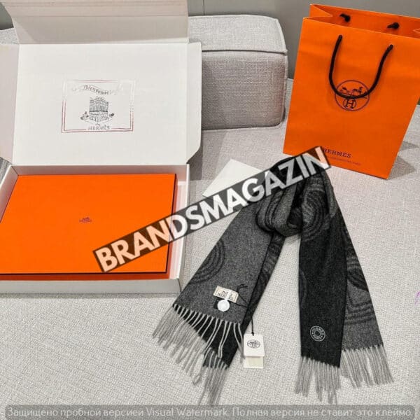 Шарф Hermes BM68214677 8