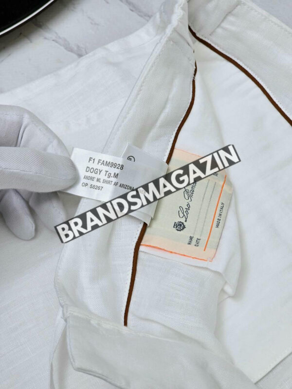Льняные шорты Loro Piana BM71623477 3