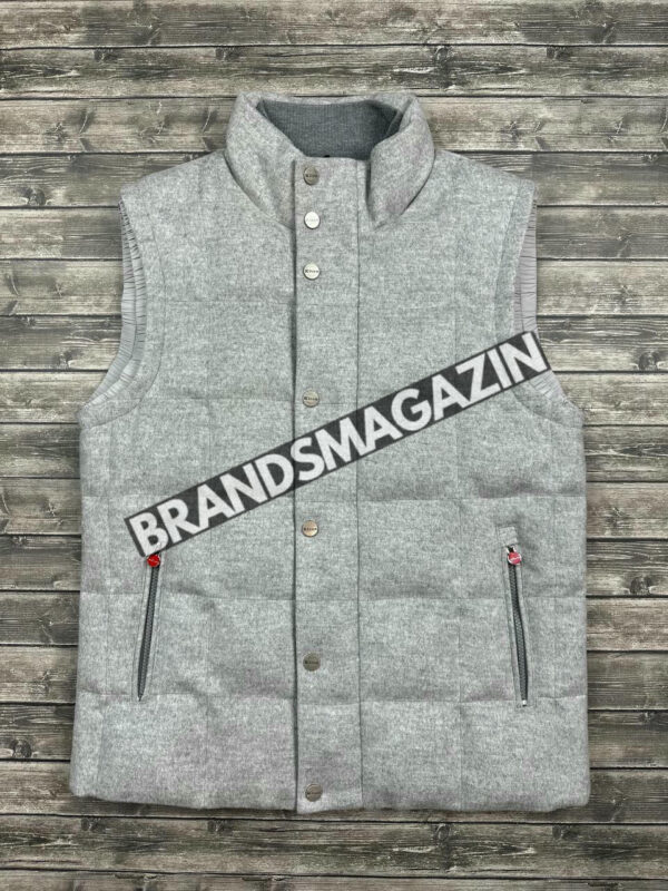 Кашемировая безрукавка Kiton BM46293888977