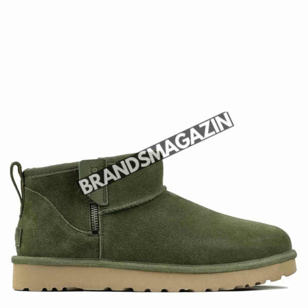 Угги UGG Mens Classic Ultra Mini Zip Boot Khaki BM46094983677