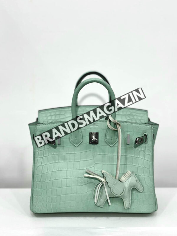 Сумка Hermes из кожи крокодила 25 см BM46622473777 2