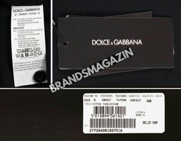 Поло Dolce&Gabbana BM71699977 5