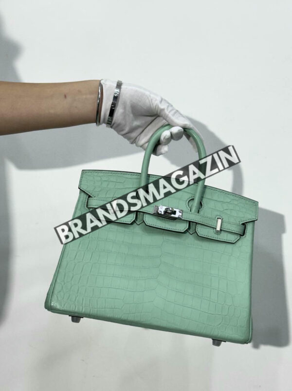 Сумка Hermes из кожи крокодила 25 см BM46622473777 3