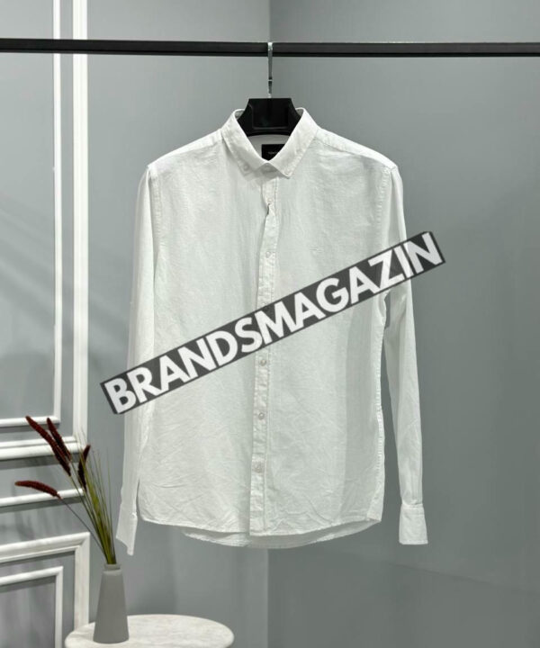 Льняная рубашка Tom Ford BM72075277 Льняная рубашка Tom Ford BM72075277