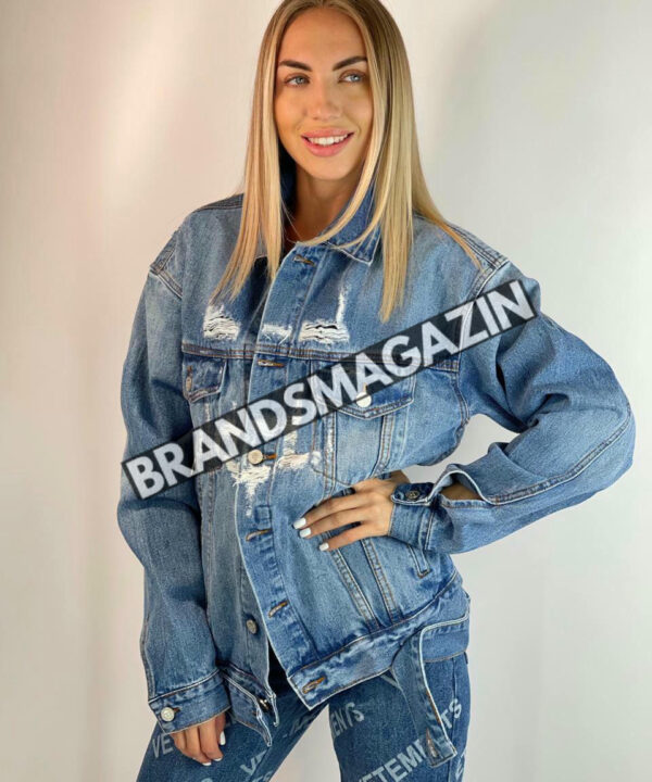 Джинсовка Vetements BM47650293277