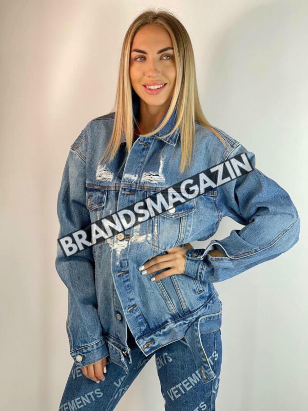 Джинсовка Vetements BM47650293277