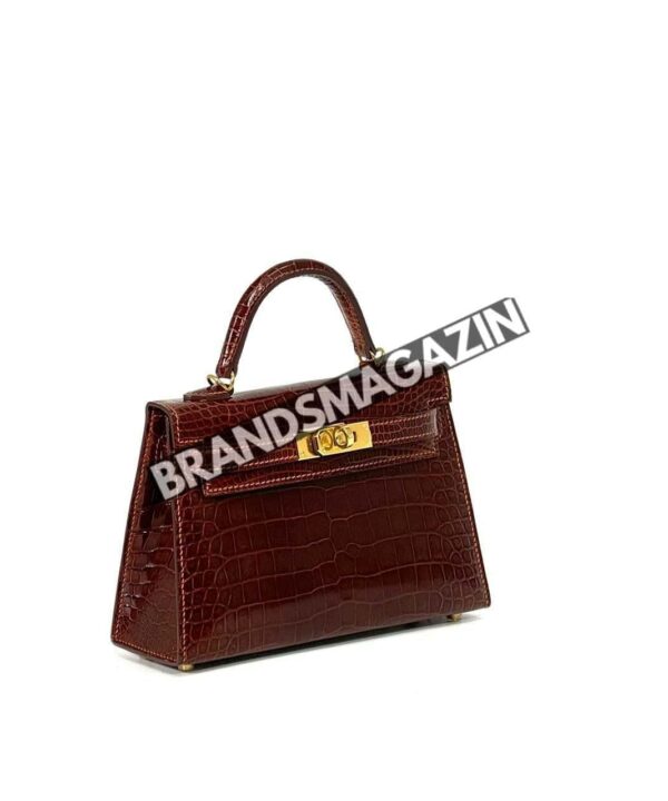 Сумка Hermes из кожи крокодила 20 см BM47058034177 Сумка Hermes из кожи крокодила 20 см BM47058034177