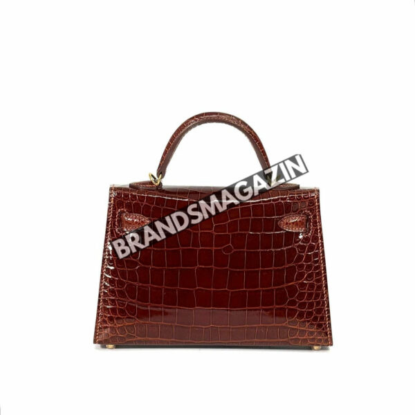 Сумка Hermes из кожи крокодила 20 см BM47058034177 2