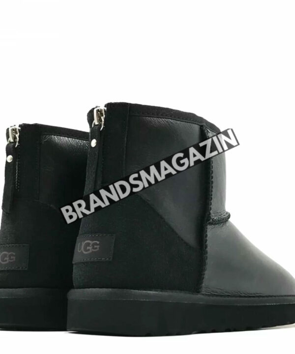 Угги UGG Mens Classic Mini Zip Metallic Black BM46093740977 Угги UGG Mens Classic Mini Zip Metallic Black BM46093740977