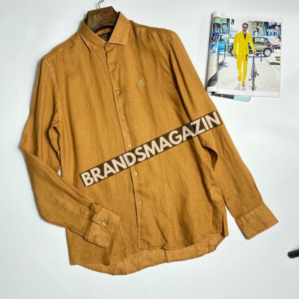 Льняная рубашка Loro Piana BM71840077