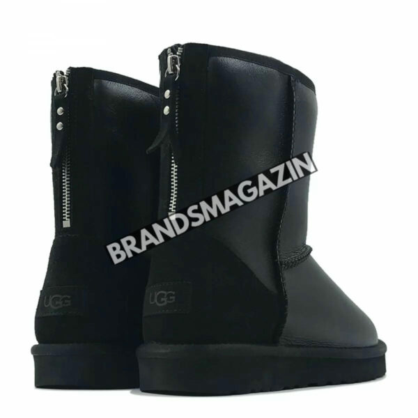 Угги UGG Mens Classic Short Zip Metallic Black BM46093908977