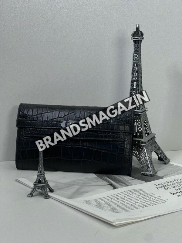 Клатч Hermes из кожи крокодила BM47057869277 4
