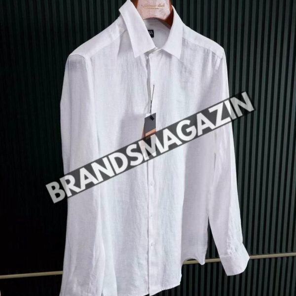 Льняная рубашка Zegna BM69941677