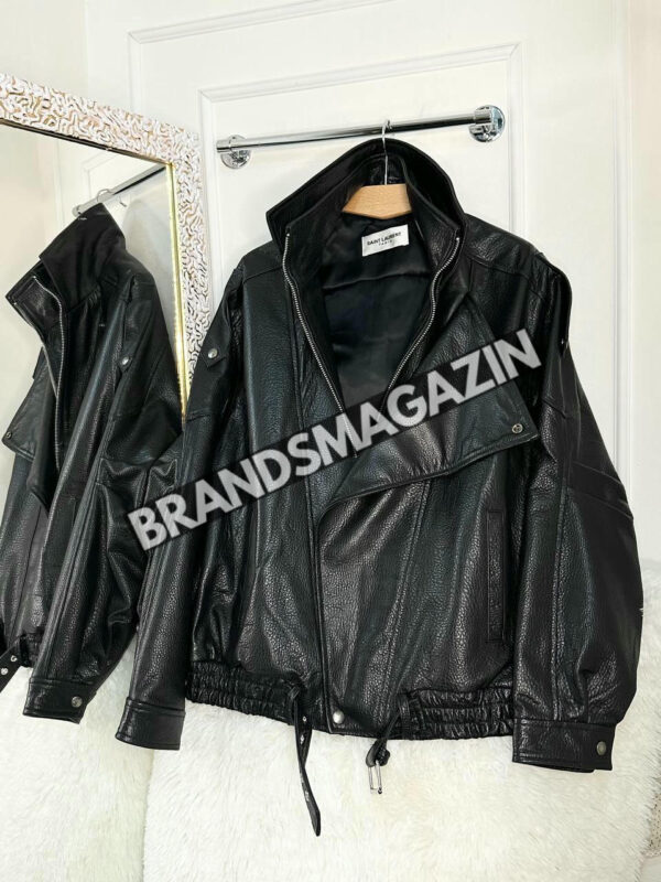 Кожаная куртка Yves Saint Laurent BM46659310577