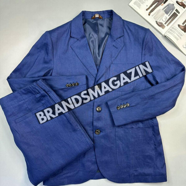 Льняной костюм Loro Piana BM70583877