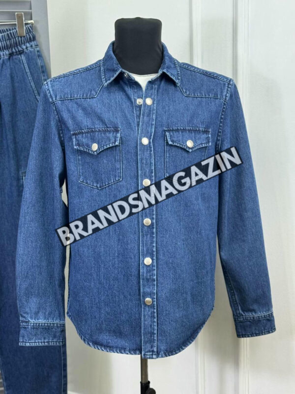 Джинсовый костюм Brunello Cucinelli BM46797760877 2