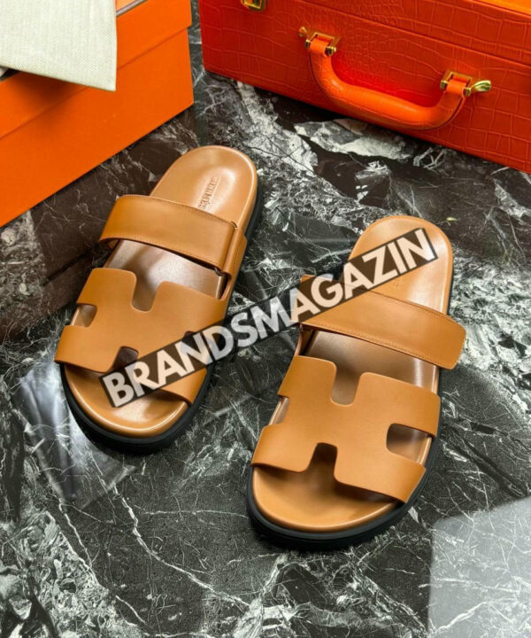 Шлепанцы Hermes BM47421405377 Шлепанцы Hermes BM47421405377