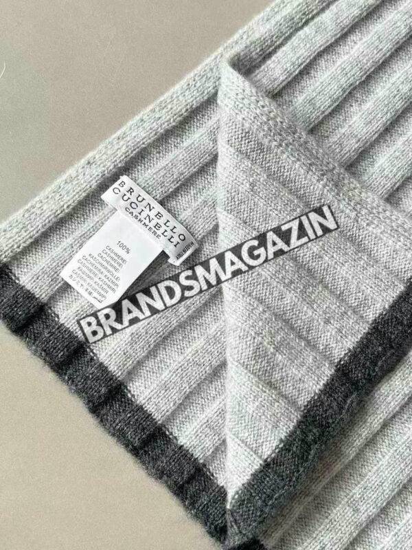 Комплект шапка и шарф Brunello Cucinelli BM46963568677 5