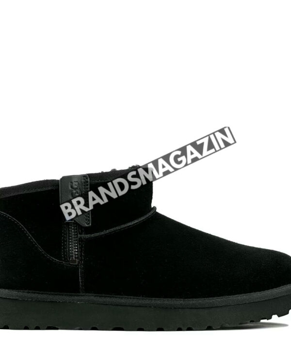 Угги UGG Mens Classic Ultra Mini Zip Boot Black BM46094998577 Угги UGG Mens Classic Ultra Mini Zip Boot Black BM46094998577