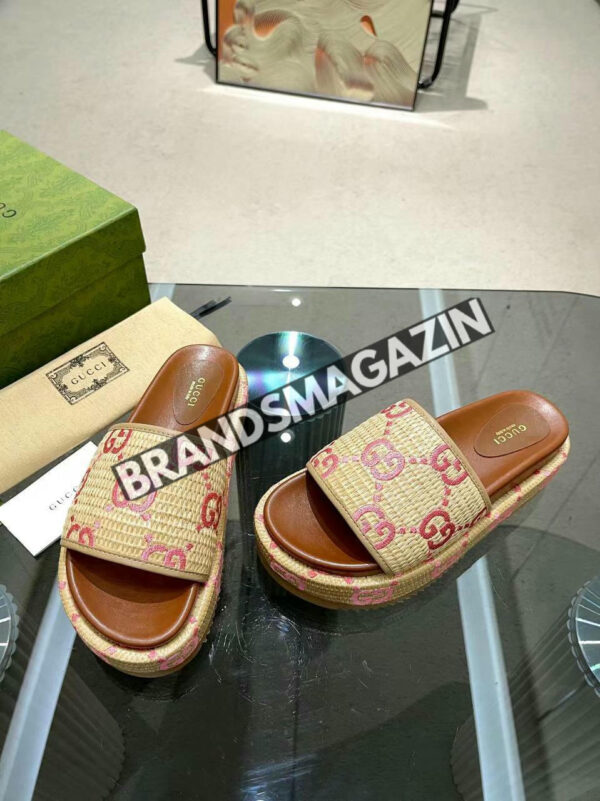 Шлепанцы Gucci BM71877377 2