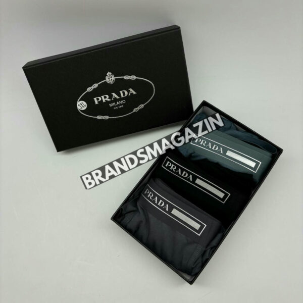 Комплект трусов боксеры Prada BM7073477 2