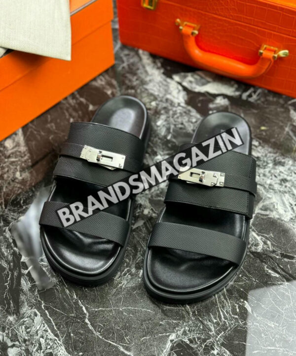 Шлепанцы Hermes BM47422058977 Шлепанцы Hermes BM47422058977