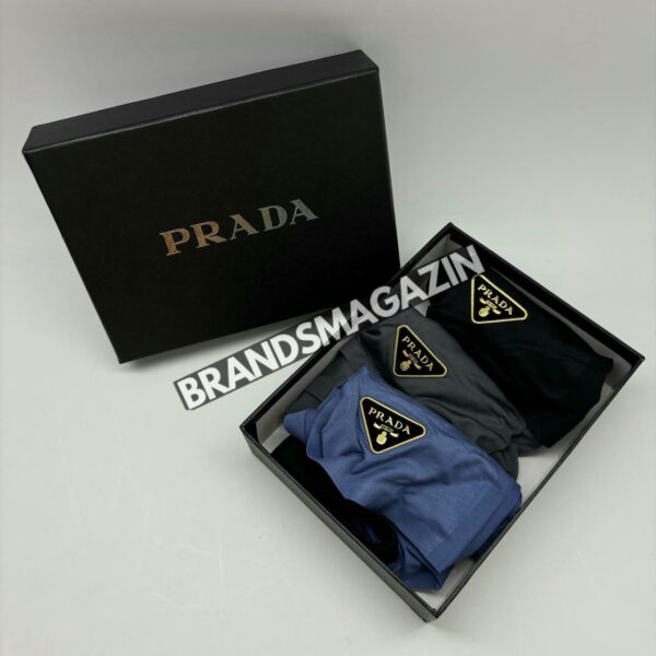 Комплект трусов боксеры Prada BM7073577 2