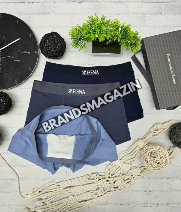 Комплект трусов боксеры Zegna BM71062877 2