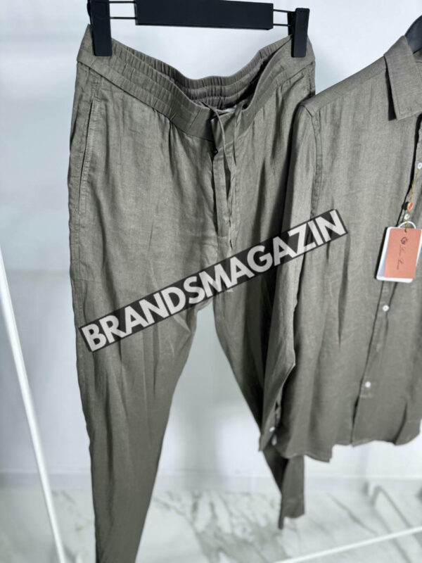 Льняной костюм Loro Piana BM70607777 4