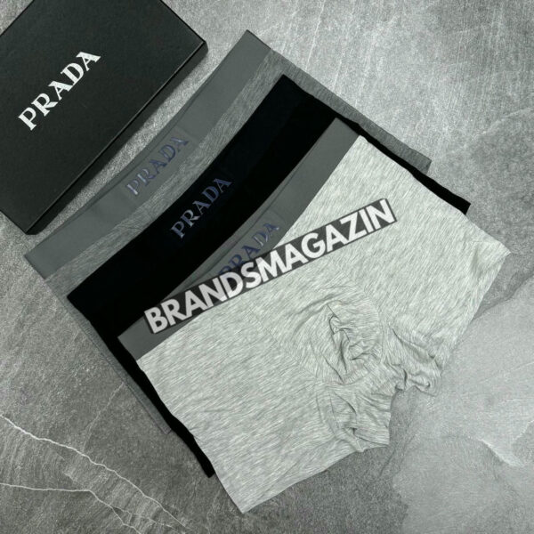 Комплект трусов боксеры Prada BM71525877