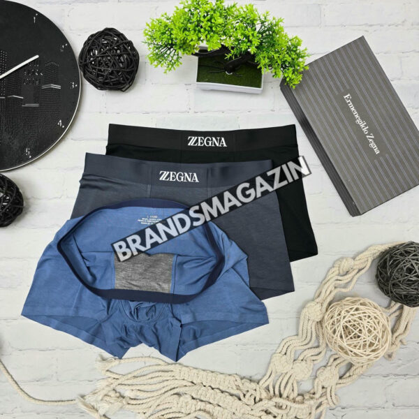 Комплект трусов боксеры Zegna BM71062977 2