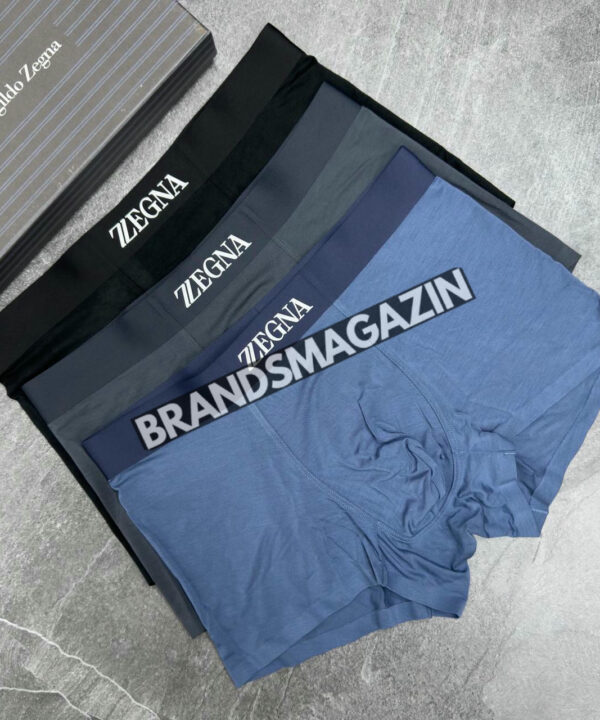 Комплект трусов боксеры Zegna BM71526277 Комплект трусов боксеры Zegna BM71526277