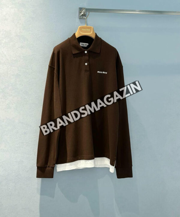 Поло MIU MIU BM46878519977 Поло MIU MIU BM46878519977