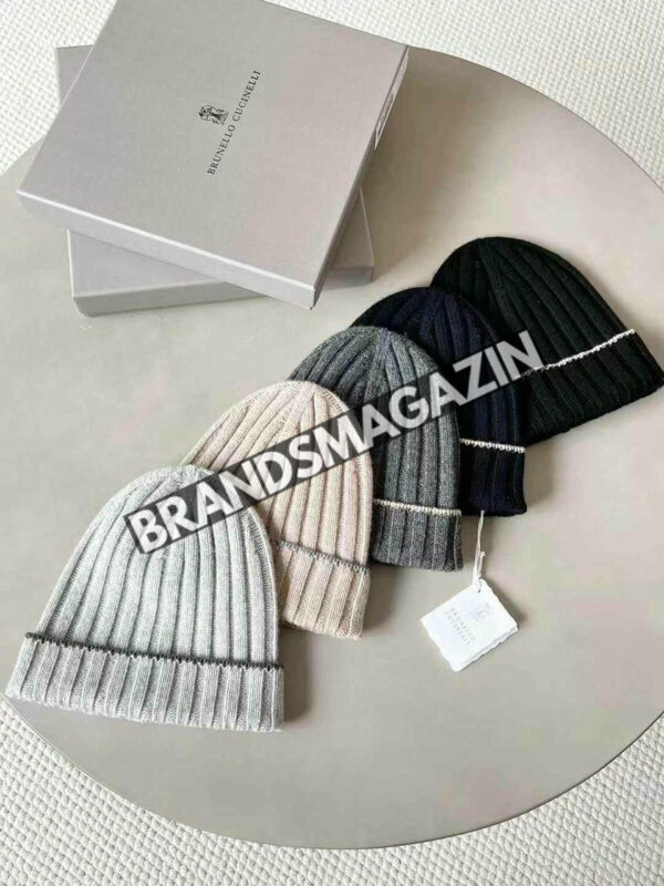 Комплект шапка и шарф Brunello Cucinelli BM46810972177 7