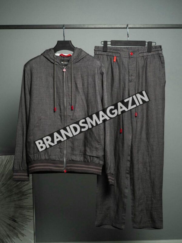Льняной костюм Kiton BM70741477