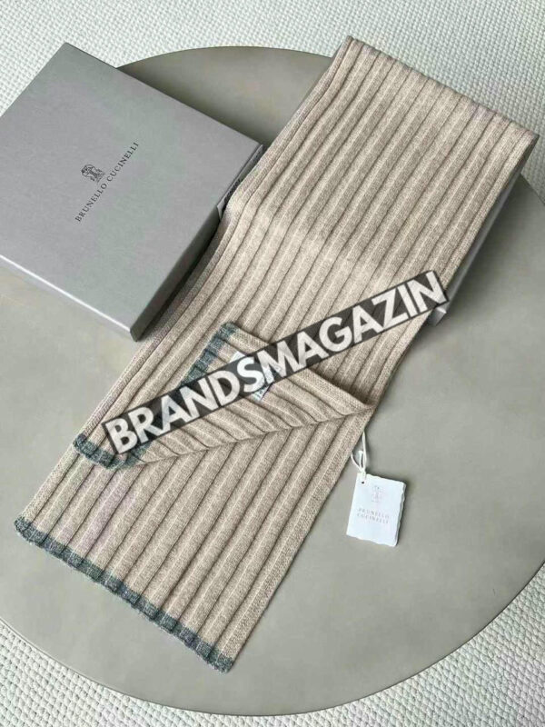 Комплект шапка и шарф Brunello Cucinelli BM46810972177 2
