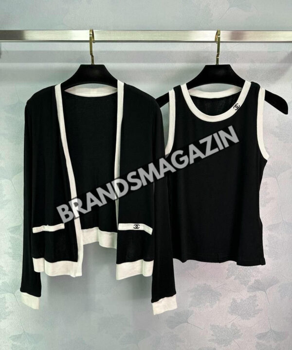 Комплект Chanel (кардиган + майка) BM45983117277 Комплект Chanel (кардиган + майка) BM45983117277