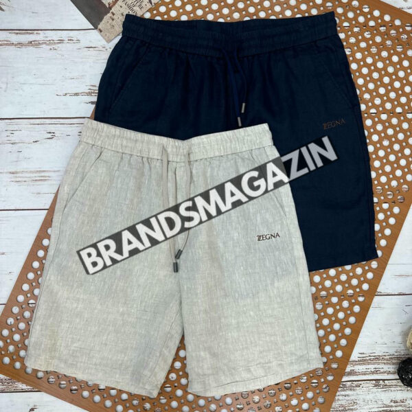 Льняные шорты Zegna BM72175577